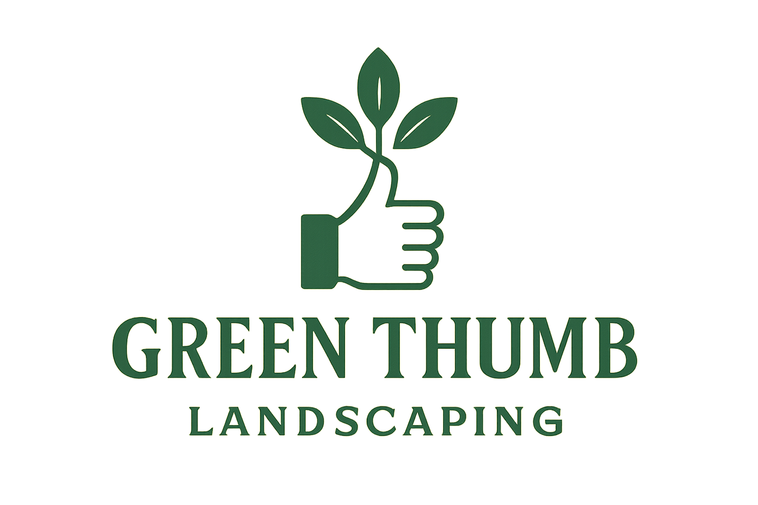Green Thumb Landscaping Logo